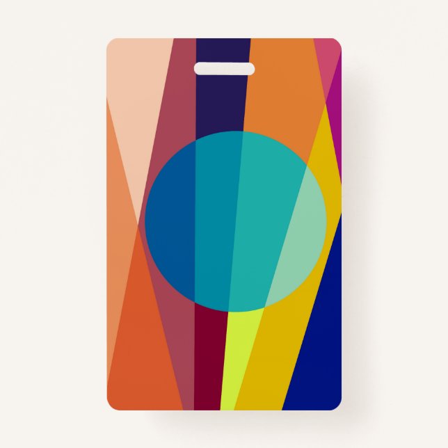 Tarjeta De Identificación Patrón de Bauhaus (Anverso)