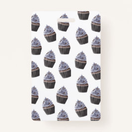 Tarjeta De Identificación Patrón de tarta