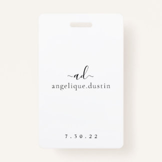 Tarjeta De Identificación Patrulla de Petales