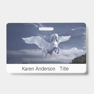 Tarjeta De Identificación Pegasus en vuelo