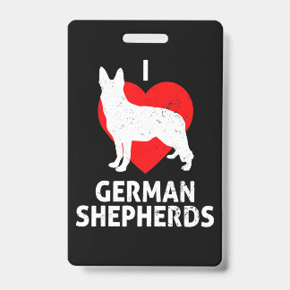 Tarjeta De Identificación Perro lobo Pastor Alemán
