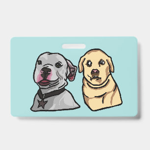 Tarjeta De Identificación Perros Memes Lindos