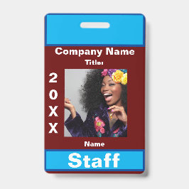 Tarjeta De Identificación Personal -1