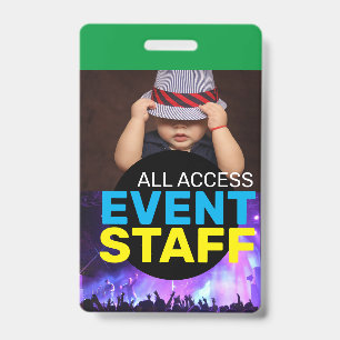 Tarjeta De Identificación Personal de eventos de acceso