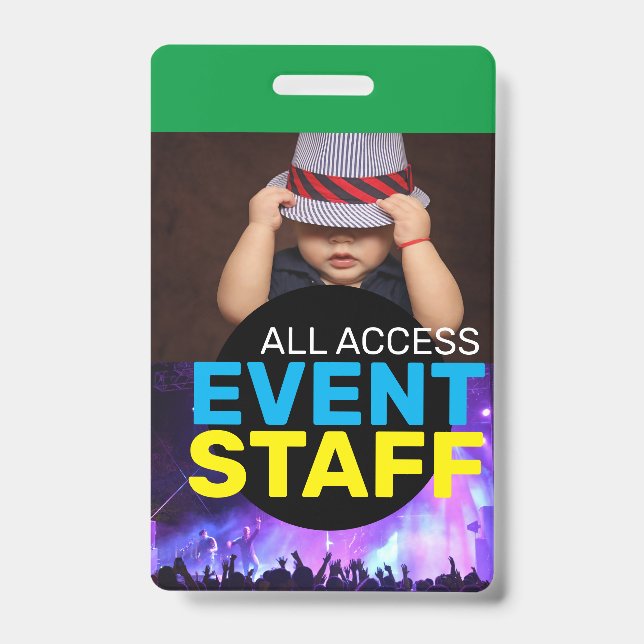 Tarjeta De Identificación Personal de eventos de acceso (Parte frontal)