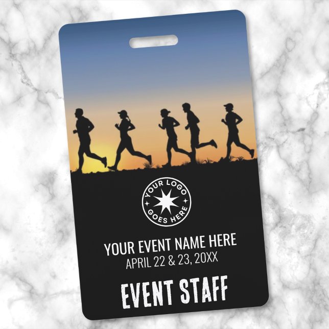 Tarjeta De Identificación Personal del evento (Event Staff Badge )