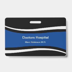 Tarjeta De Identificación Personal médico moderno distintivos de identifica