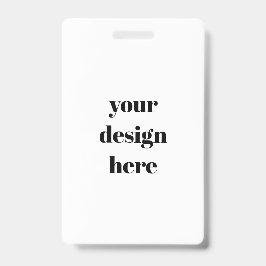 Tarjeta De Identificación Personalizable