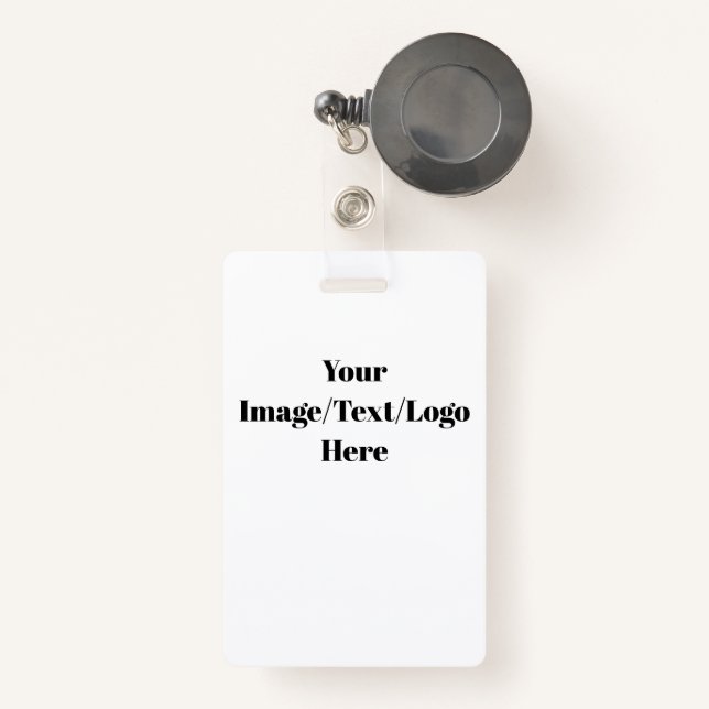 Tarjeta De Identificación Personalización o Personalizar (Anverso retráctil)