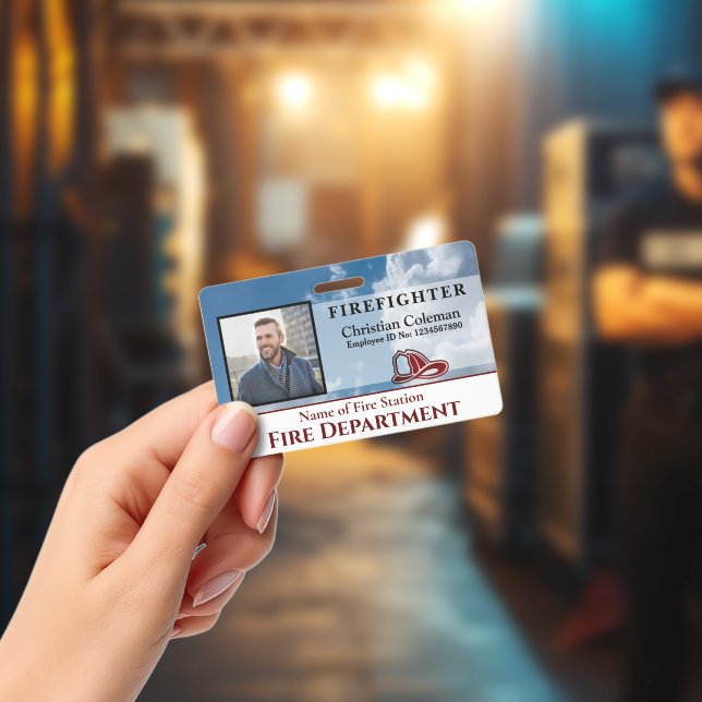 Tarjeta de identificación personalizada con foto d (Concierto)