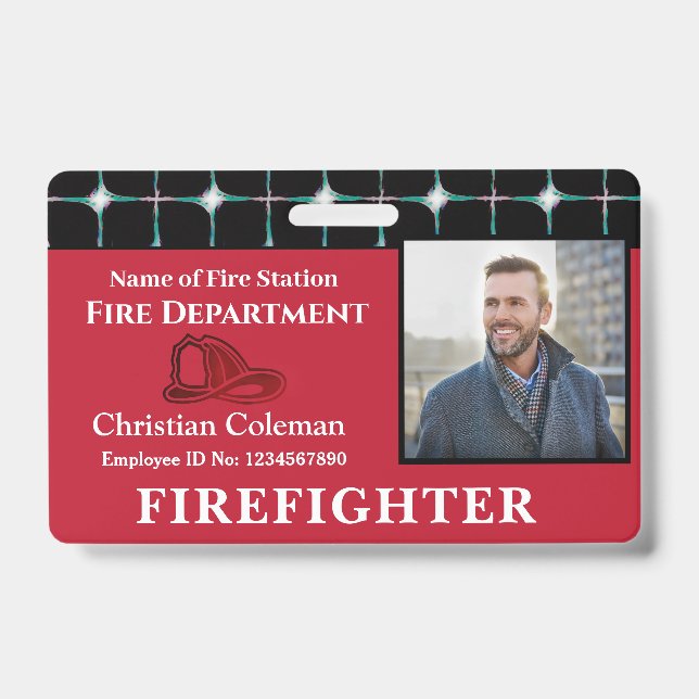 Tarjeta de identificación personalizada con logoti (Parte frontal)