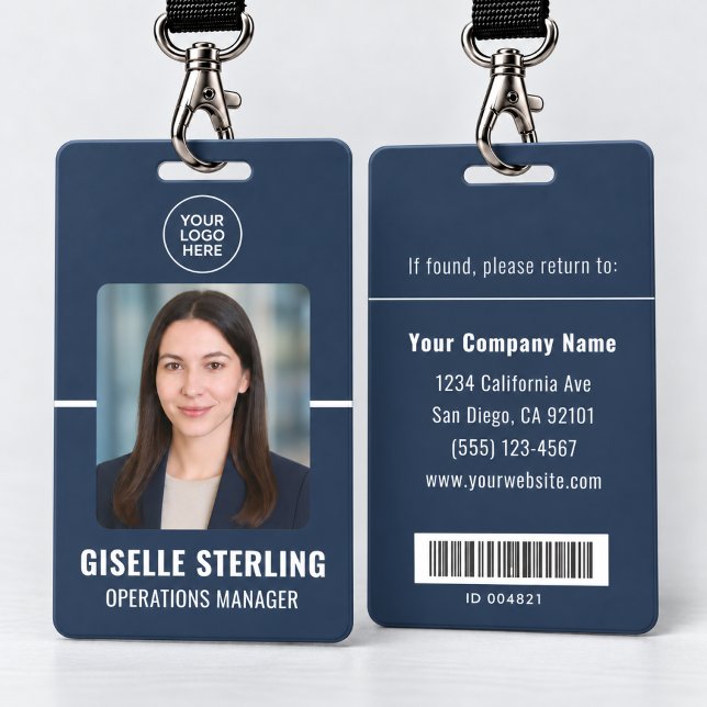 Tarjeta de identificación personalizada de código  (Subido por el creador)