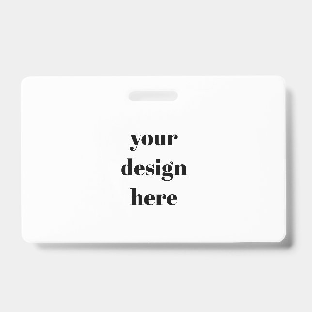 Tarjeta De Identificación Personalizado (Anverso)