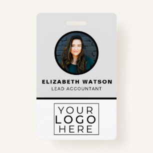 Tarjeta De Identificación Personalizado con código QR ID de empleado de su e