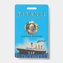 PERSONALIZADO de acceso completo VIP Foto Titanic 