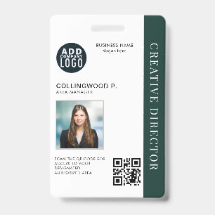 Tarjeta De Identificación Personalizado de foto de empleado Personalizado de