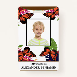 Tarjeta de identificación Personalizado de fotogra