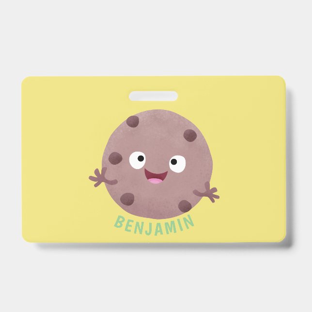 Tarjeta De Identificación Personalizado de galleta de chocolate inteligente (Parte frontal)