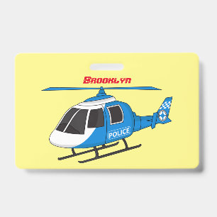 Tarjeta De Identificación Personalizado del helicóptero del helicóptero del 
