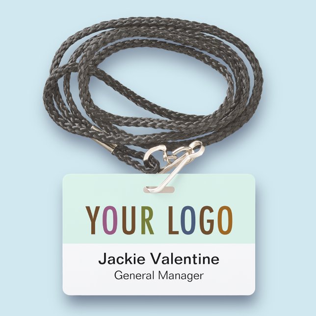 Tarjeta De Identificación Personalizado Duro Nombre de Plástico Badge con La (MISOOK Horizontal PVC Lanyard Name Badge)