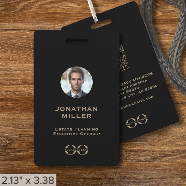 Tarjeta De Identificación Personalizado Foto Código QR Insignia de identific (Subido por el creador)