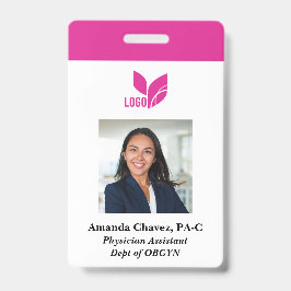 Tarjeta De Identificación Personalizado Photo Business ID de empleado