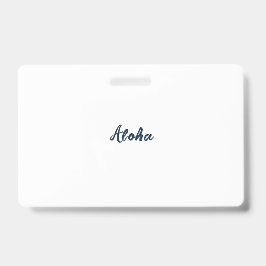Tarjeta De Identificación Personalizar o personalizar