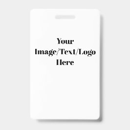Tarjeta De Identificación Personalizar o personalizar