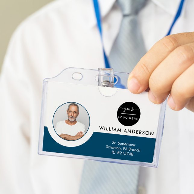 Tarjeta De Identificación Personalized Employee Photo ID Company Security Ba (Subido por el creador)