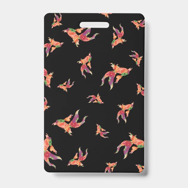 Tarjeta De Identificación Pescado acuático Pase del Salón del Profesor (Parte frontal)