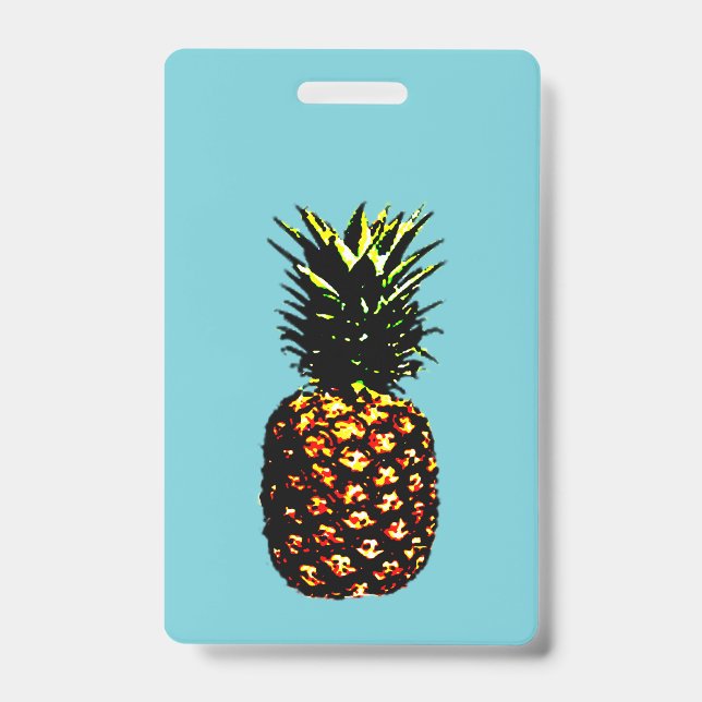 Tarjeta De Identificación Piña (Parte frontal)