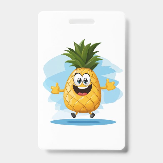 Tarjeta De Identificación piña (Parte frontal)