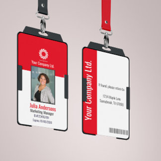 Tarjeta De Identificación Placa de identificación corporativa personalizada