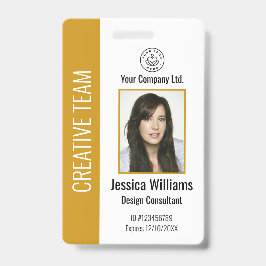 Tarjeta De Identificación Placa de identificación corporativa personalizada 