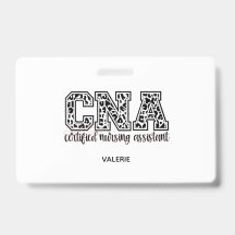 Placa de identificación de CNA