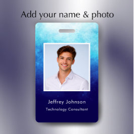Tarjeta De Identificación Placa de identificación de empleado personalizada 
