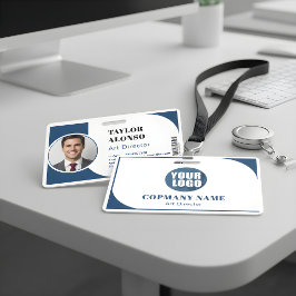 Tarjeta De Identificación Placa de identificación de empleado personalizada 