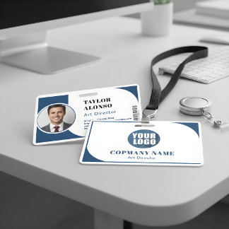 Tarjeta De Identificación Placa de identificación de empleado personalizada
