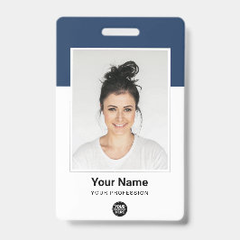 Tarjeta De Identificación Placa de identificación de empleado personalizada 