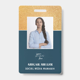 Tarjeta De Identificación Placa de identificación de empleado personalizada