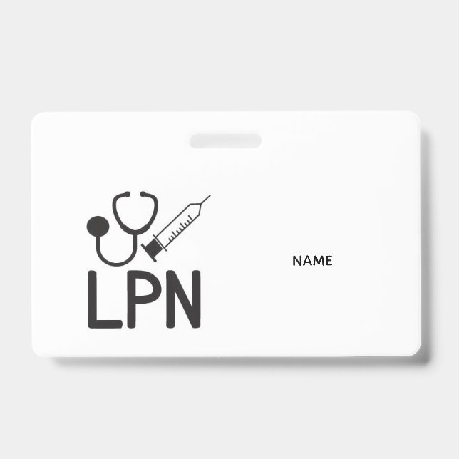 Tarjeta De Identificación Placa de identificación de LPN (Parte frontal)