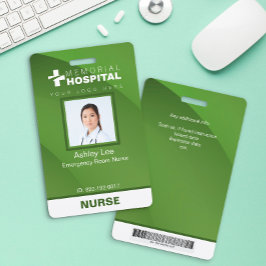 Tarjeta De Identificación Placa de identificación de seguridad personalizada
