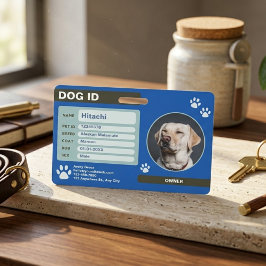 Tarjeta De Identificación Placa de identificación moderna personalizable par