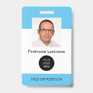 Tarjeta De Identificación Placa de identificación para foto tamaño carnet de