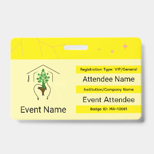 Tarjeta De Identificación Placa de identificación personalizada con código Q