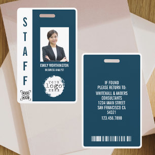Tarjeta De Identificación Placa de identificación personalizada con foto de