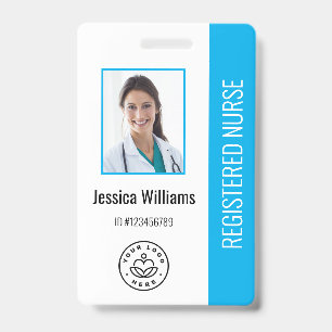 Tarjeta De Identificación Placa de identificación personalizada del empleado