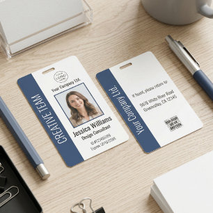 Tarjeta De Identificación Placa de identificación personalizada para emplead