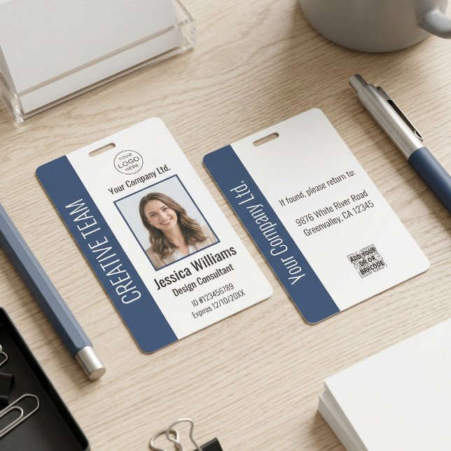 Tarjeta De Identificación Placa de identificación personalizada para emplead (Subido por el creador)