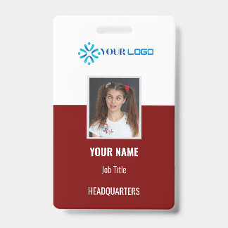 Tarjeta De Identificación Placa de identificación personalizada para emplead
